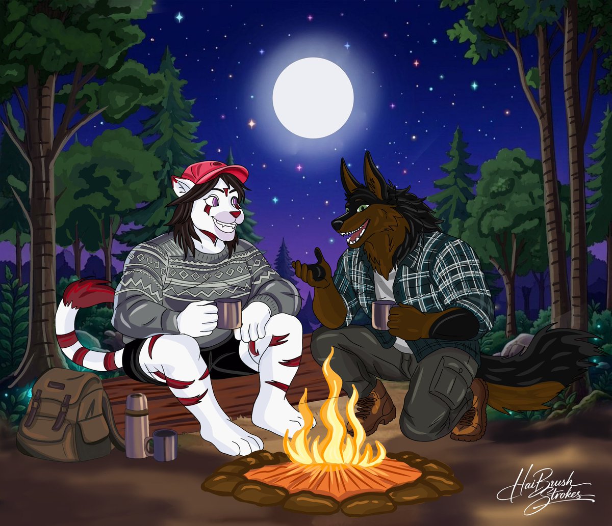 haibrushstrokes's tweet photo. Illustrations for Cat Vini and his friend on FA!~
Thank you so much for your support ❤️

#digitalart #illustration #furrycommision #concept #oc #CommissionedArt #furry https://t.co/ZwWnQcpQI4