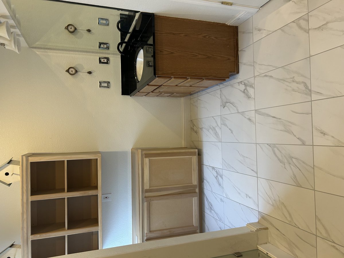 jr91668's tweet photo. Responded to customer's request about a pesky urea smell in the master bathroom. Swiftly rectified a leaking toilet problem due to poor floor construct. Treated floor. Installed new 12x24 tiles, baseboards, and a sparkling Kohler Highline toilet. #BathroomUpgrade #ProblemSolved https://t.co/JiSRKw6O17
