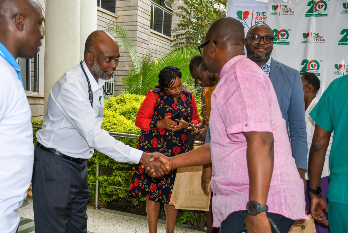 _KarenHospital's tweet image. Honoured to host the Ghana Defence Forces alongside the Kenya Defence Forces for a DEFMIS benchmarking visit.

A great step toward strengthening collaboration in cardiology, training, and knowledge exchange across the region.
#HealthcarePartnerships #CardiacCare #TheKarenHospital