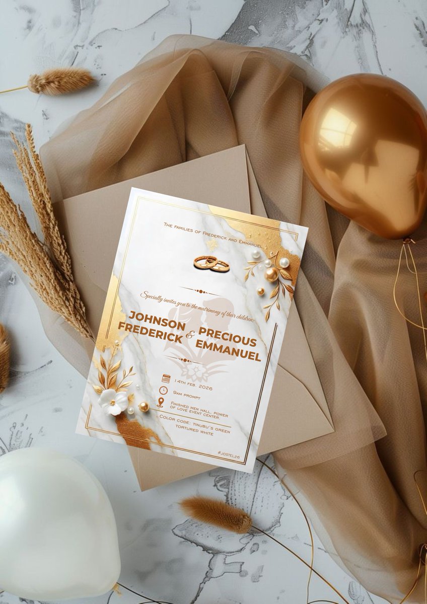 olabiran_d71149's tweet photo. Day 20 of 21 days Design Challenge with David Samson
Wedding invitation crafted with simplicity.
#iDesign
#idesignedthis
#davidsamson
#21daysdesignchallenge https://t.co/Nm5Lmcg6yP