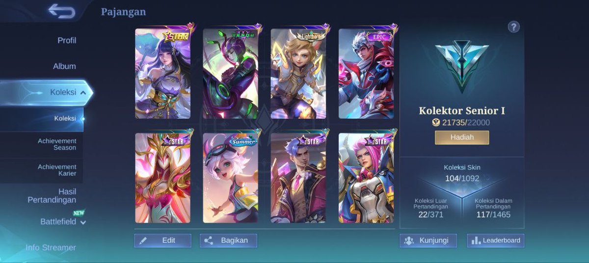 jeje 🦖 BELI/JUAL AKUN MLBB RECEH tweet media