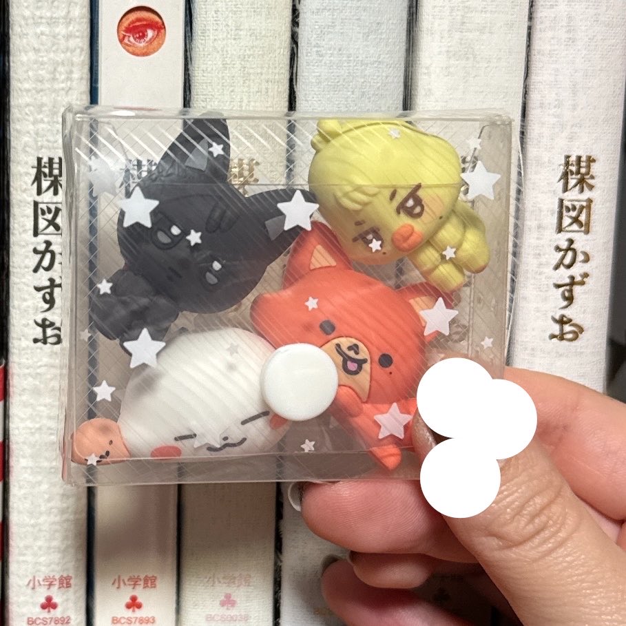 スタンプケースに入れてみたらちょうど収まりがいい🥹