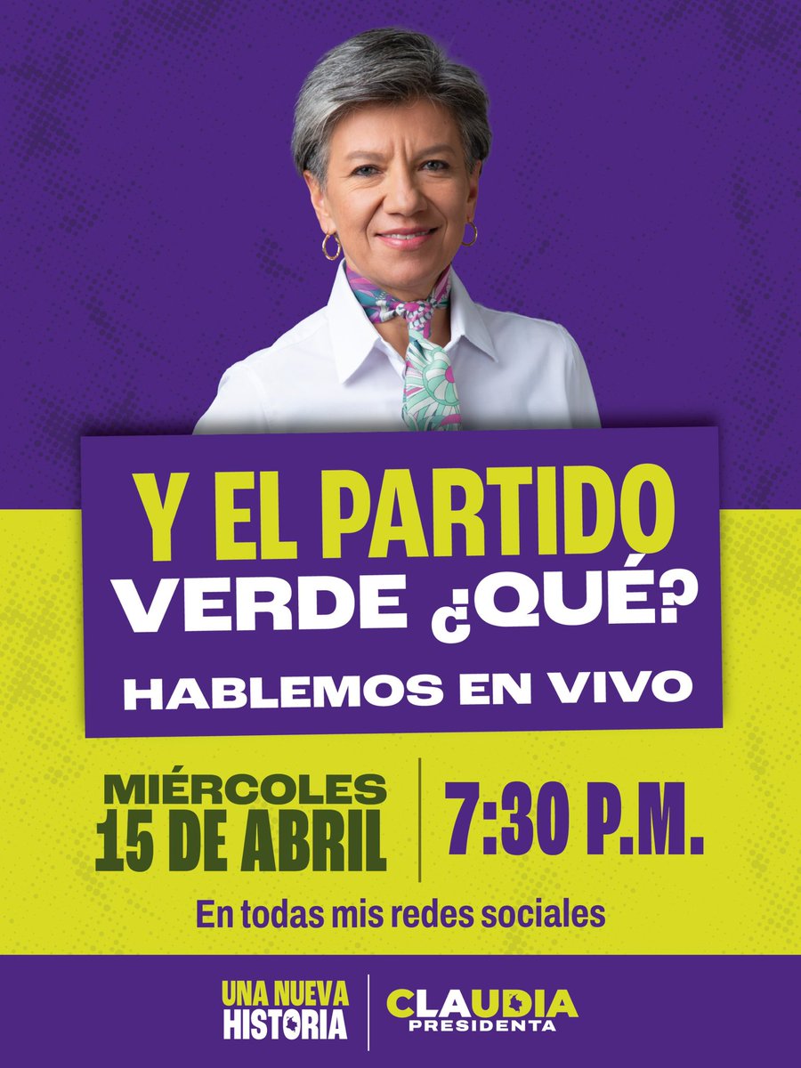 Claudia López Hernández tweet media
