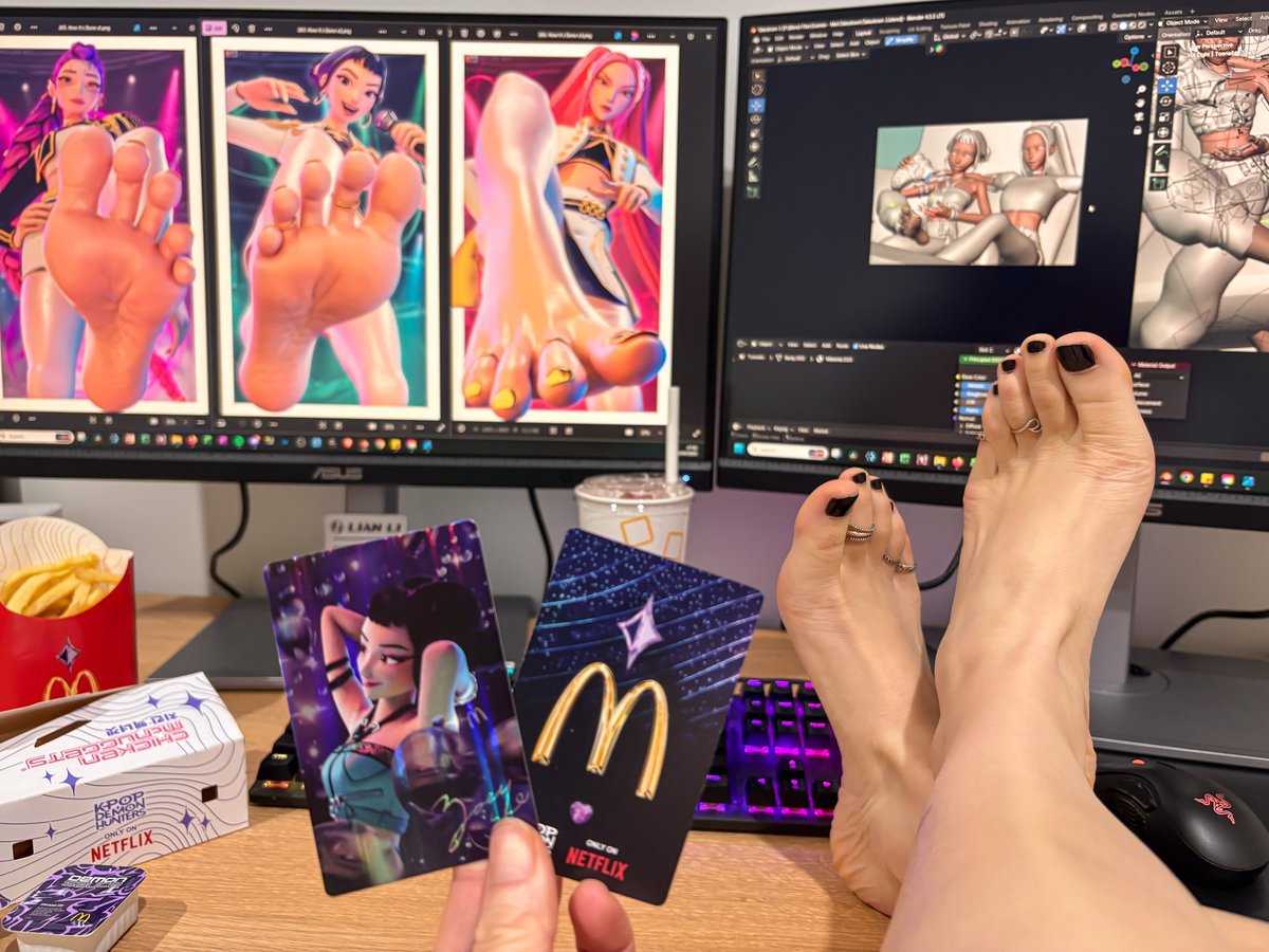 💜Mei Lee Art💜 tweet media