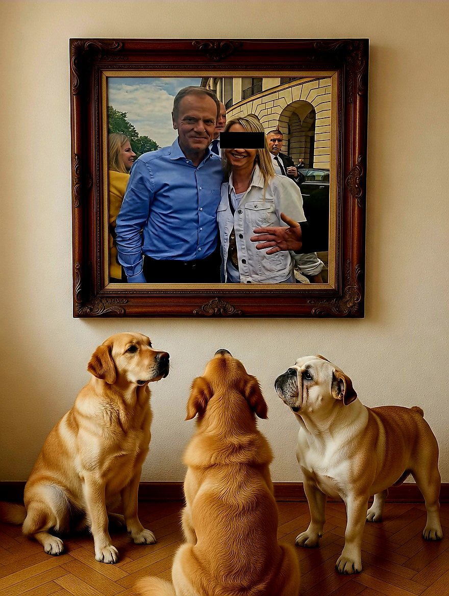 Ten obraz miał nie ujrzeć nigdy światła dziennego.
Ujrzał.
Urzędujący premier blisko 38 mln kraju w objęciu z wyjątkowo zwyrodniałą kobietą - obrzydliwą zoofilką pozwalającą na to, aby jej mąż gwałcił jej małą córkę, a ta z ohydną perfidią nagrywała to i odsprzedawała za granicę.