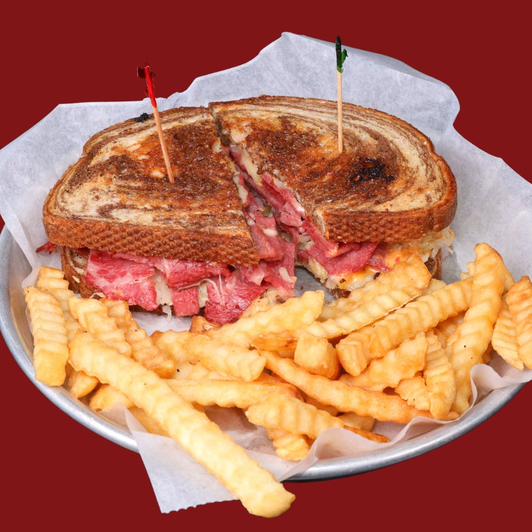 hamiltons_pub's tweet photo. The weekly battle between the Reuben and the Rachel is happening today, let's debate who reigns supreme! Both are $8 today with Fries 😋

Wine-O Wednesday: ½ Price Bottles of Wine
$5 Titos Mixers
#hamiltonslemont #reubenorrachel https://t.co/wk8NOKgu3f