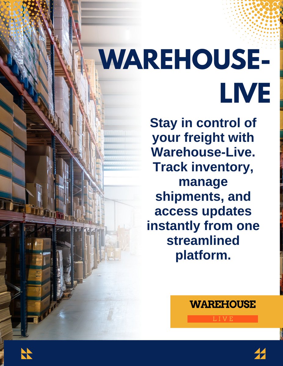 AlloyForwarding's tweet image. Stay in control of your freight with Warehouse-Live. #warehouselive #tradeshows #tracking #afs