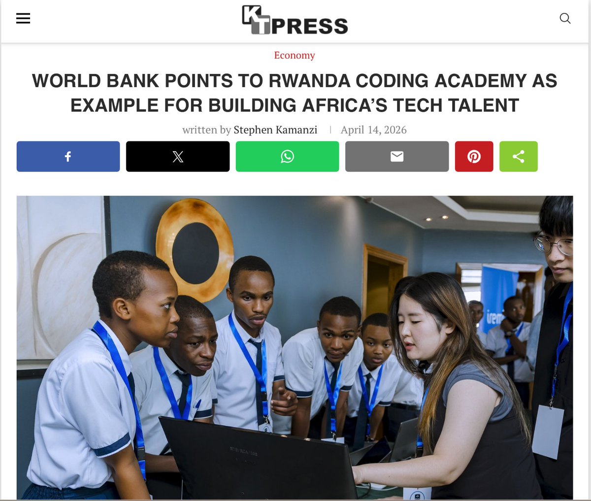 Rwanda Coding Academy - RCA tweet media