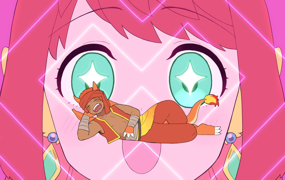hatoooootah's tweet photo. @pkgmousou @pkg_tae @nue_pkg 2年前に妙さんに描いて頂いたメイファのイラストの元ネタが今更ですがわかりました！可愛いEDを見かけて…OPもすごく良くてアニメ一気見しました。面白かったです。ヘアバンド主従を描かせて頂きました（巻き込まれらんらんちゃん）描かせて頂きありがとうございました！ https://t.co/TiFna1R0An