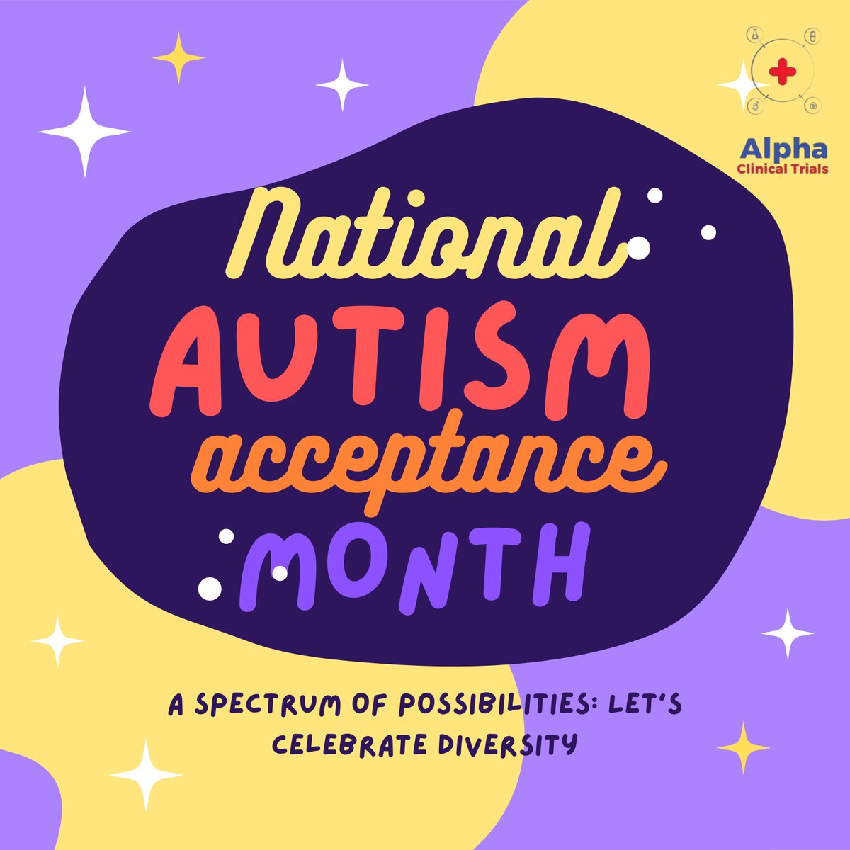AlphaClinix's tweet image. Let’s continue to spread awareness, embrace differences, and create a world where everyone feels seen, valued, and supported. 🌈✨

#NationalAutismAwarenessMonth #AutismAcceptance #CelebrateDifferences #InclusionMatters #ACTCares