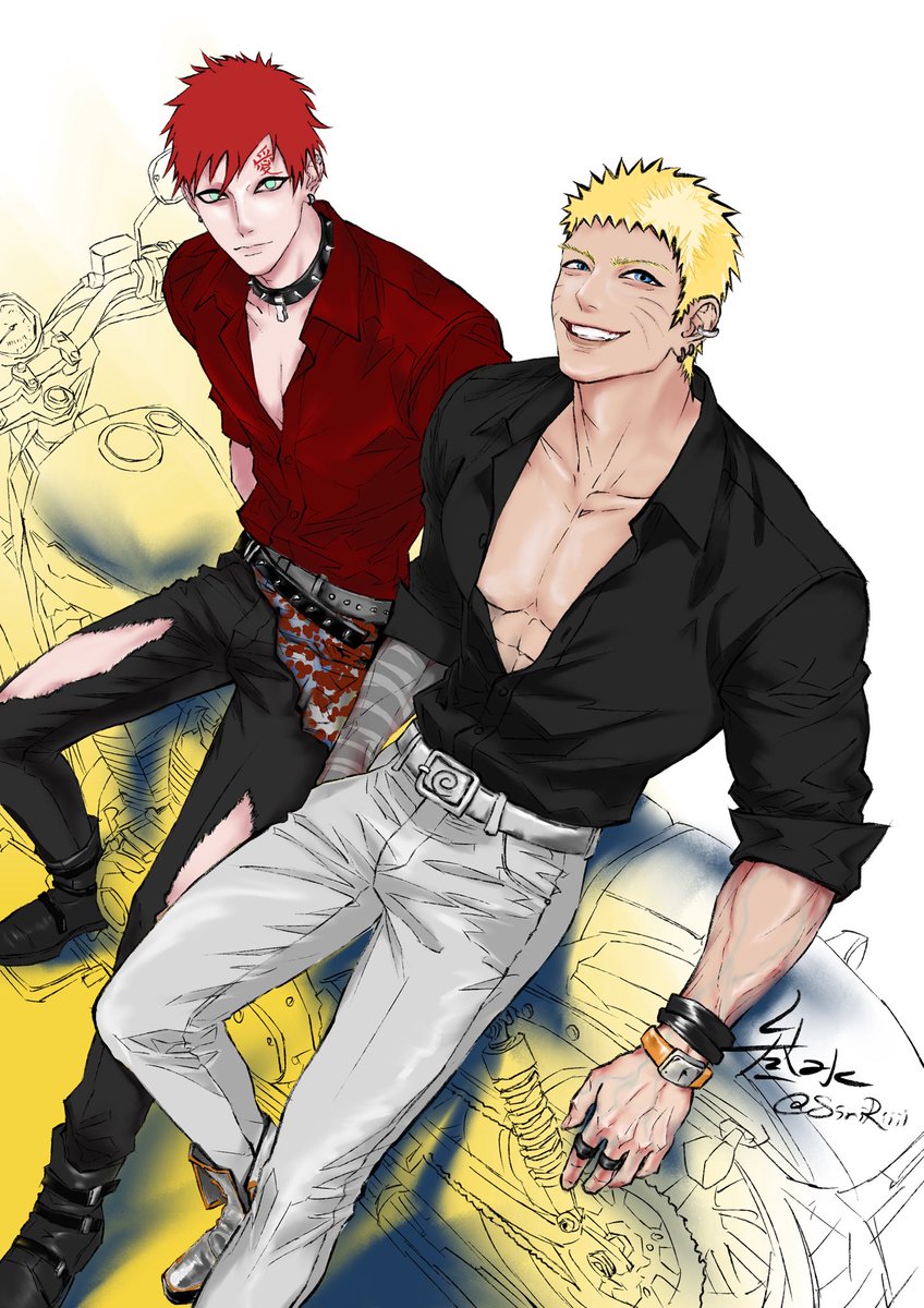 Let’s elope
#gaara #naruto #gaanaru