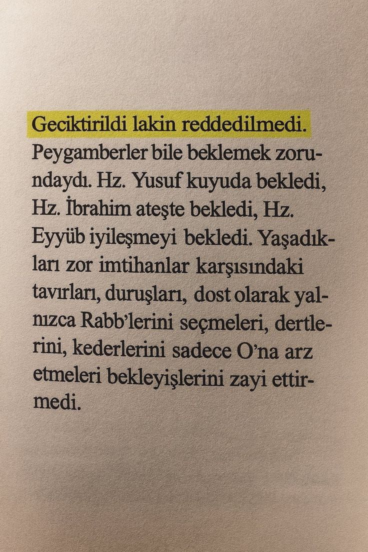 Geciktirildi lakin reddedilmedi..