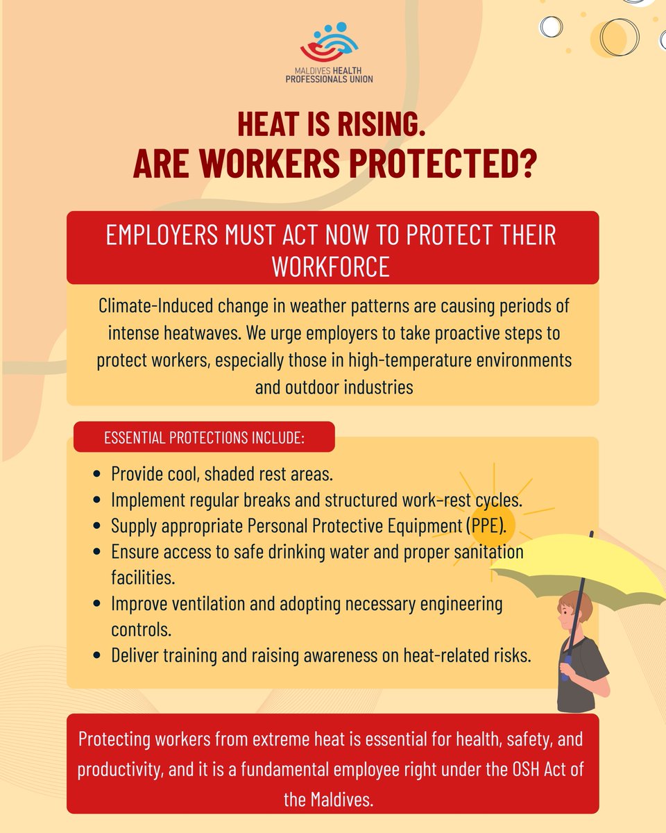 Maldives Health Professionals Union (MHPU) tweet media