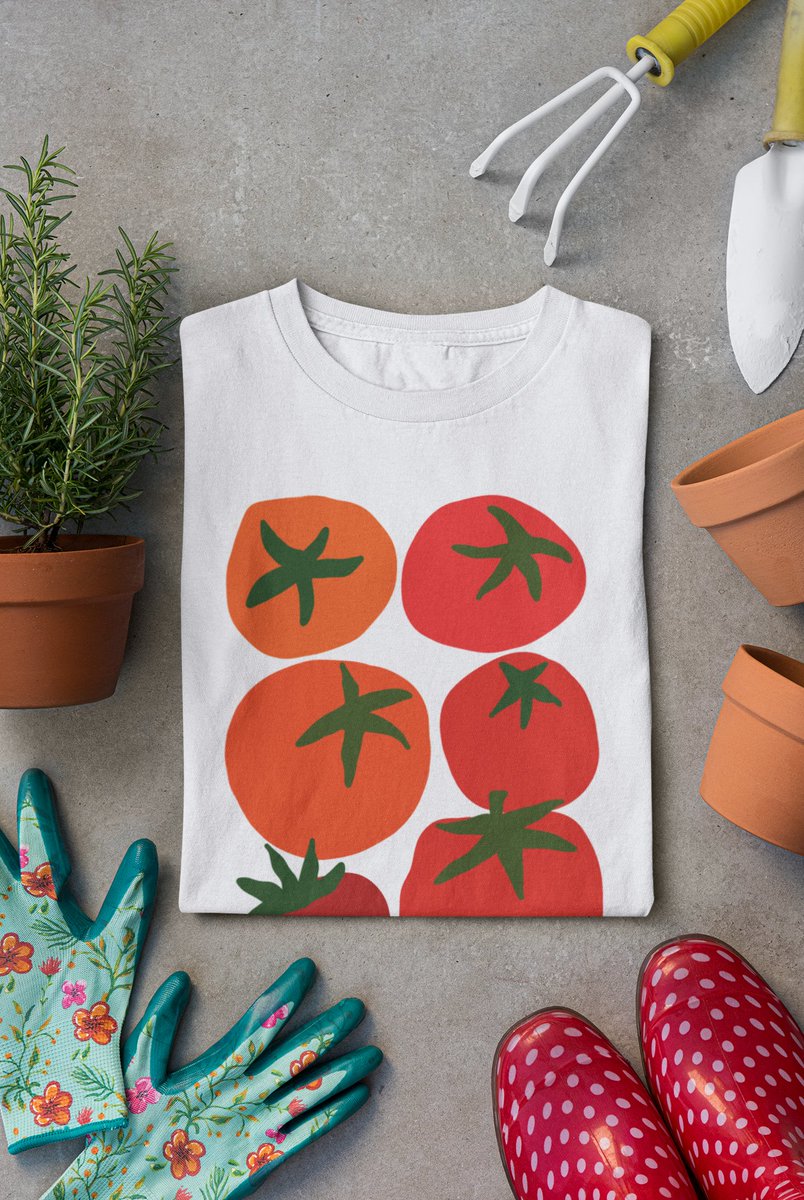 Vibrant tomatoes T-Shirt on <a href="/TeePublic/">TeePublic</a> 
🍅teepublic.com/t-shirt/874008…