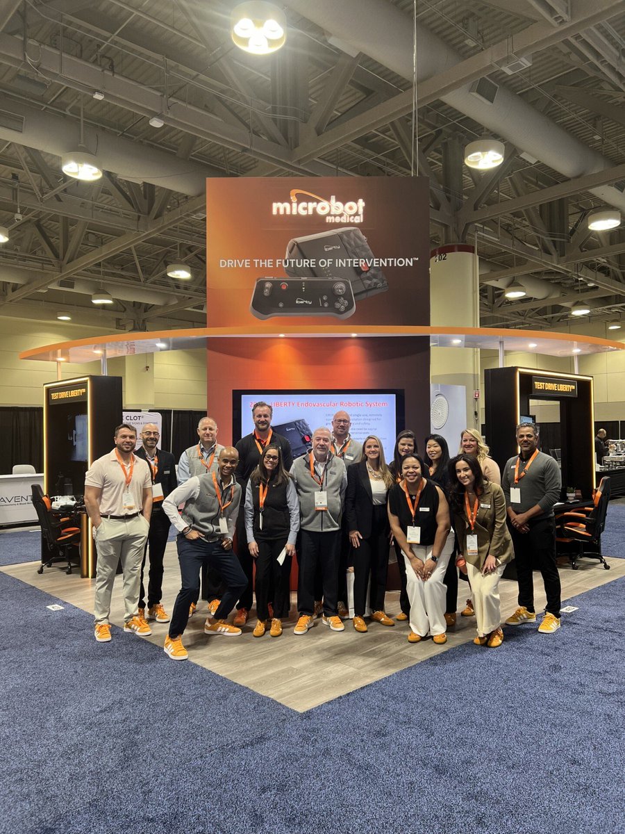 MicrobotMedical's tweet image. #SIRT2026 was one for the books! It was filled with meaningful conversations, new connections, &amp;amp; shared excitement about the #future of #intervention! It’s not too late to Test Drive LIBERTY™! Contact us here to schedule a demo: hubs.ly/Q04c6q-s0