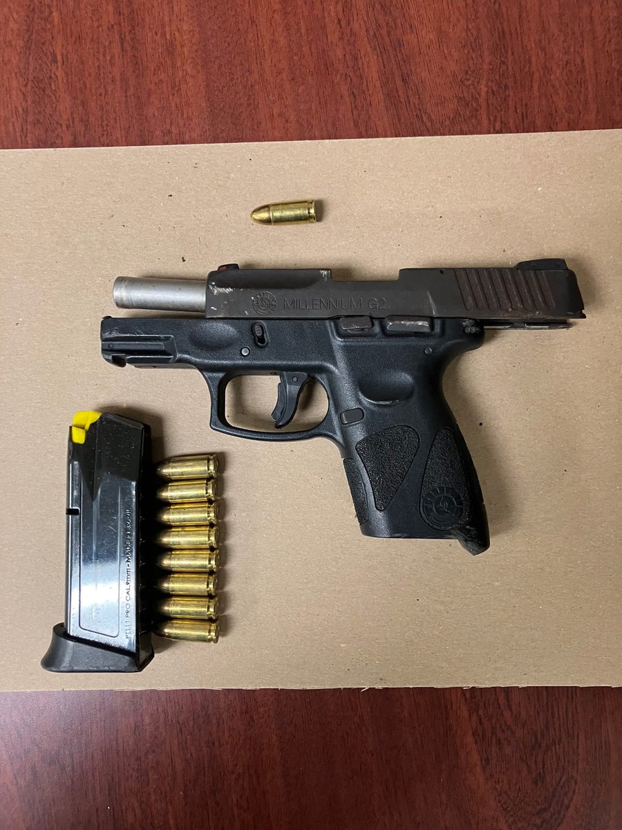 NYPDPSA6's tweet photo. Excellent work by our eagle eyed PSA 6 Quality of Life team observing a wanted individual hanging out in front of an establishment . Upon approach the individual resisted officers commands and was arrested after a brief struggle. A loaded firearm was recovered on scene. https://t.co/ygiIwOPT4d