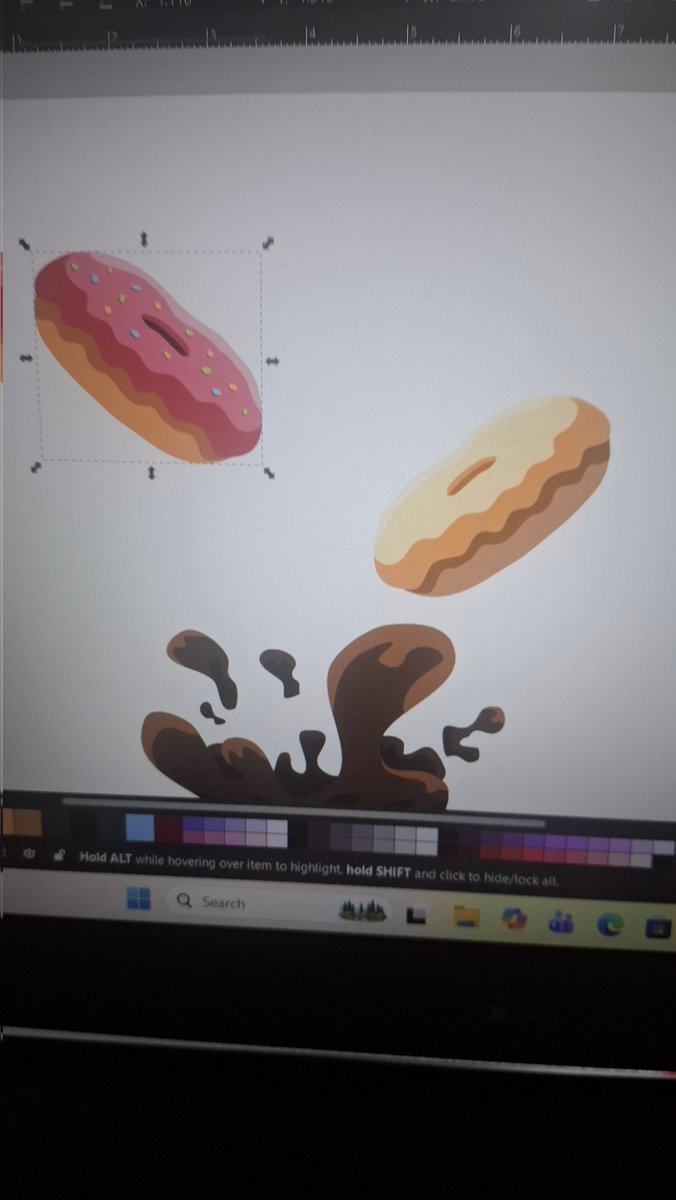 tiquiajomari's tweet image. I did a no-sketch illustration since I can't come up with anything big to illustrate.

#art #vector #coffee #donuts #food #design