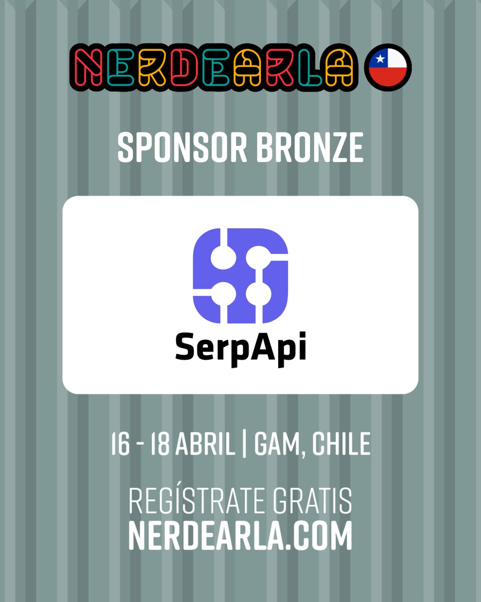 #nerdearla tweet media