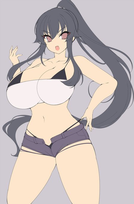 矢矧(チューブトップ)ぬりぬり 