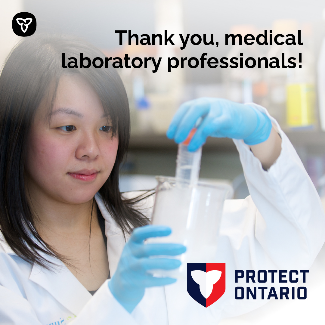 Ontario Ministry of Health tweet media