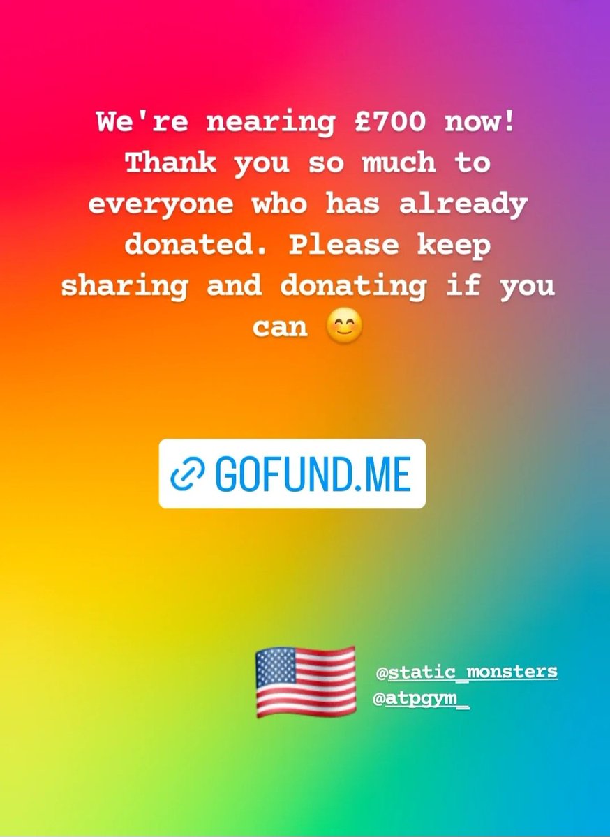 constanceB_123's tweet image. Please keep sharing and donating 😊 
gofund.me/d4faa5eca

#staticmonsters 
#strongman 
#strongmantraining
#strength
#arizona
#gofundme
#donations