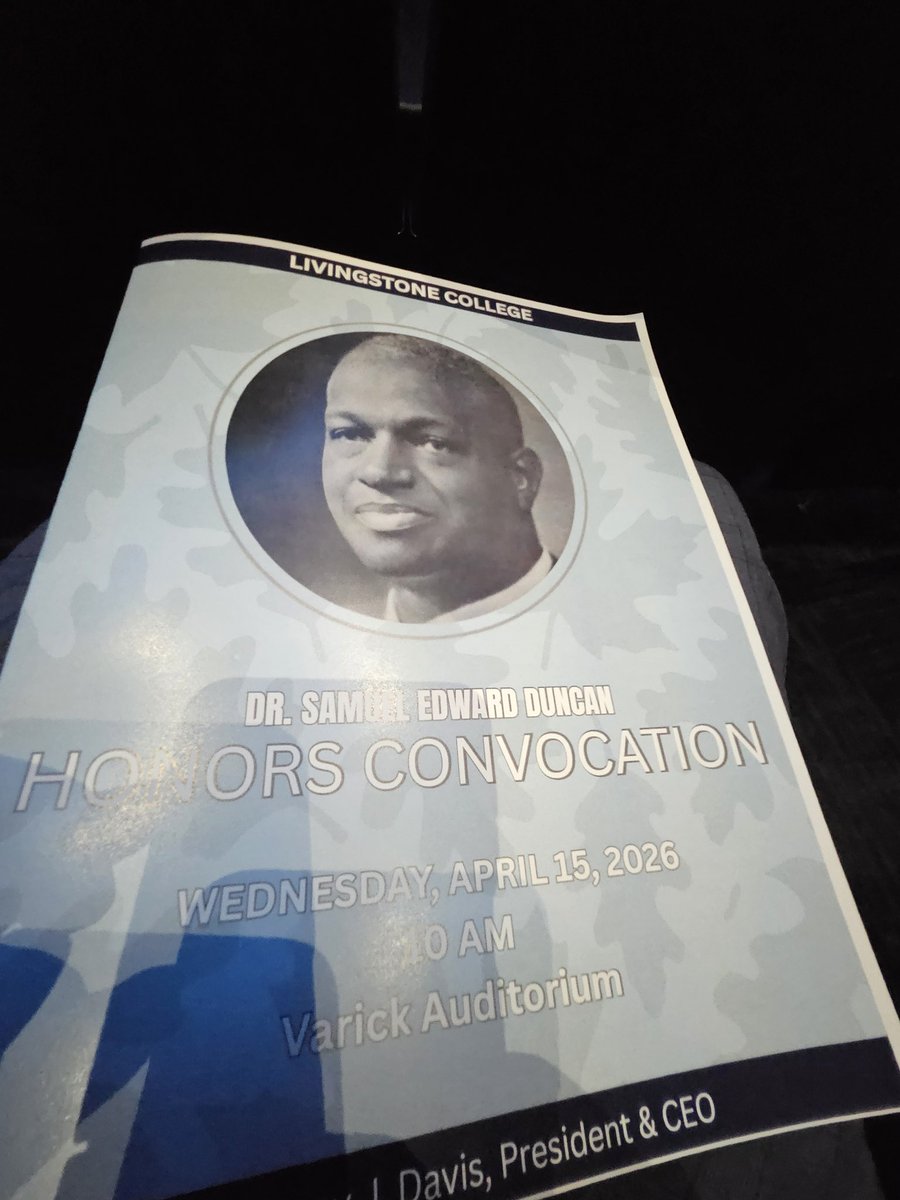 AldermanRush's tweet photo. I enjoyed Livingston College Honors Convocation with speaker Attorney Ben Crump Livingstone College @Livingstone1879 https://t.co/hmwYZej8ZR