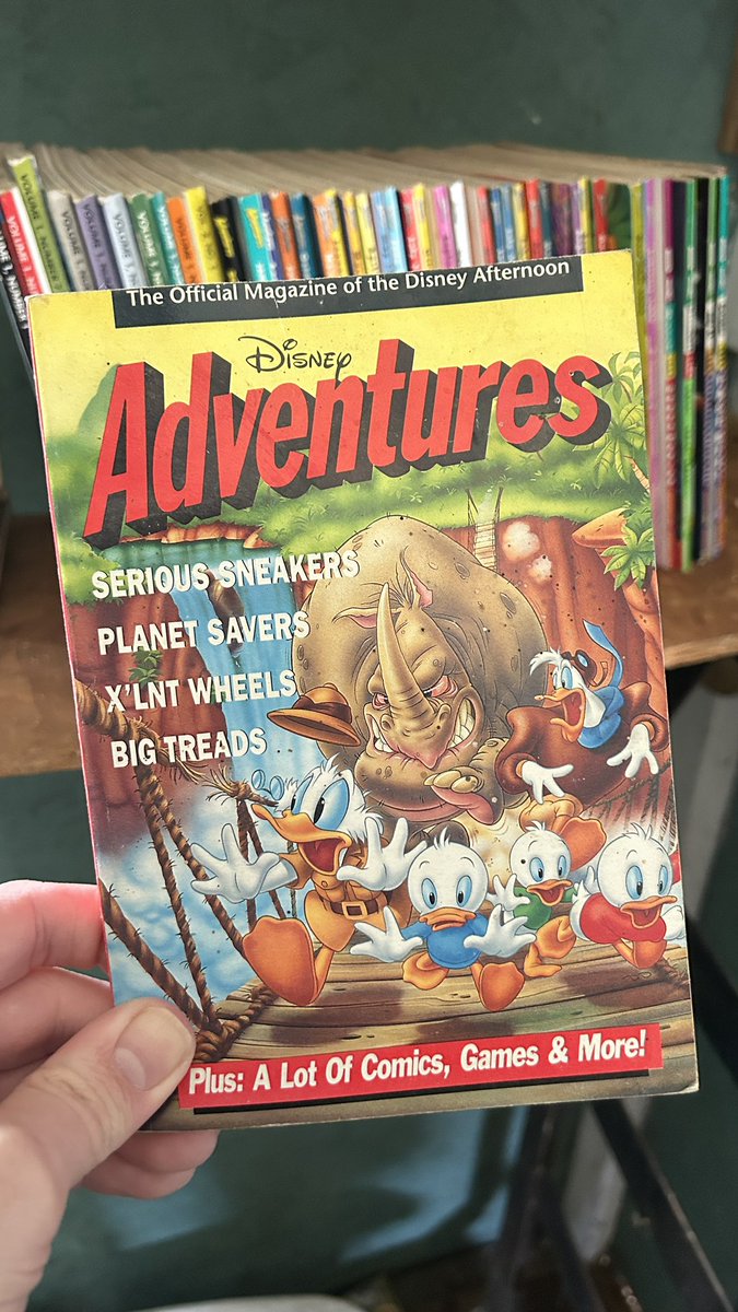 RoccoSupreme's tweet photo. Holy cow, what a blast from the past. Just unearthed my childhood collection of #DisneyAdventures magazines and I’m shocked I don’t have the complete set.

Here’s some of my favorite covers. 
…
#disney #disneycollector #disneycollection https://t.co/Rjw9zVVAdh