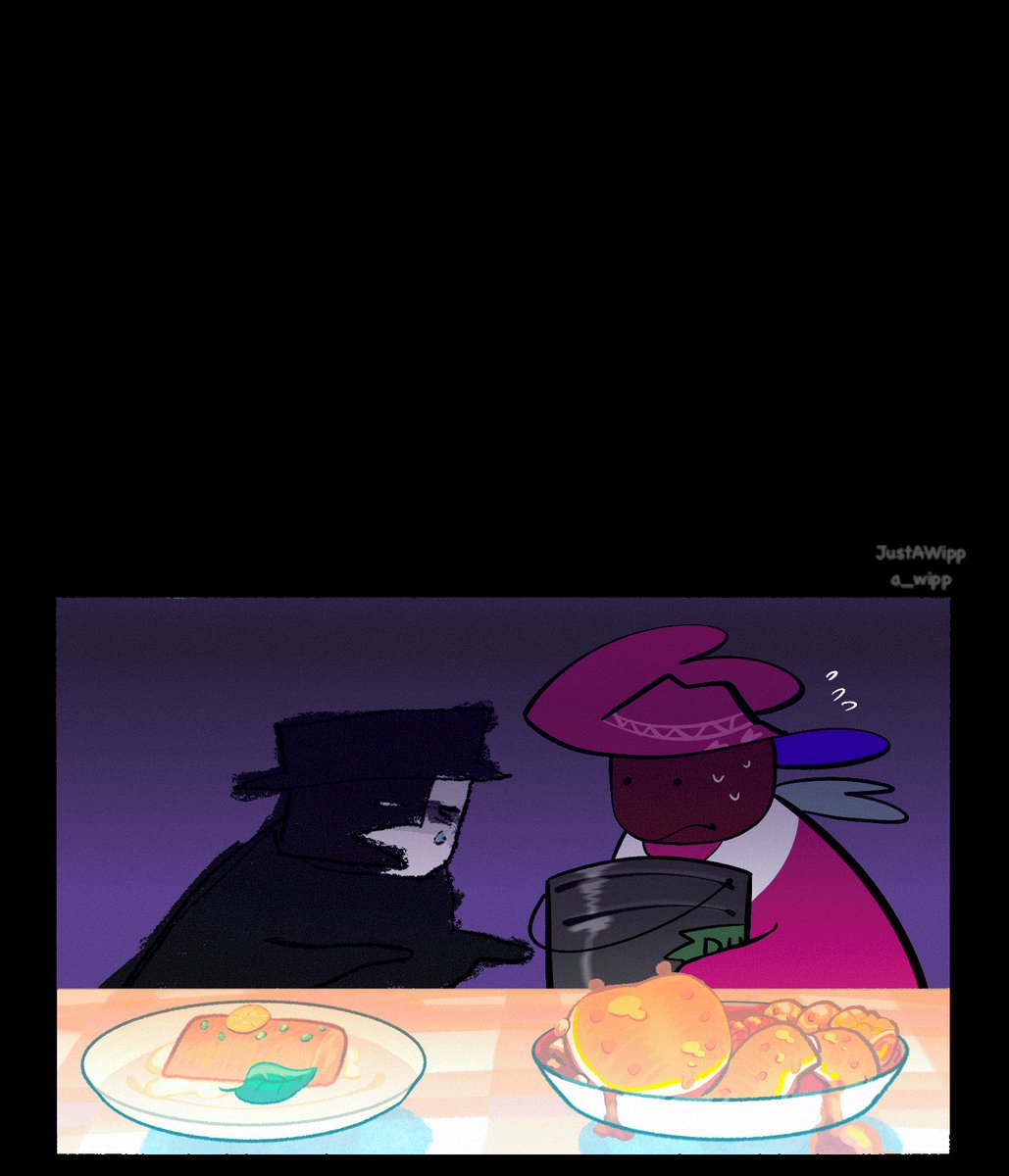 Sometimes I want to puke at the function but that will ruined the mood so I just hold it in

#dieofdeath #DieOfDeathroblox #dieofdeathfanart #Loveful #comic