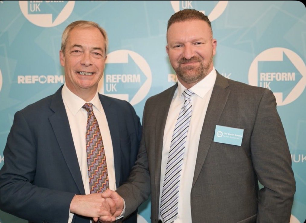 Cllr Stuart Davies Reform UK tweet media