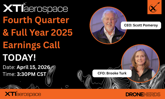 XTIAerospace's tweet photo. The day is here!

XTI Aerospace management is hosting its live earnings webcast today, April 15 at 3:30 PM CT, featuring a real-time video Q&A with CEO Scott Pomeroy and CFO Brooke Turk.

As part of our commitment to transparency and engagement, prepared remarks have been published in advance on our Investor Relations page—allowing today’s session to focus entirely on live questions and discussion.

We invite shareholders, partners, and the broader investment community to join the conversation.

Registration is available via the link below, which will take you directly to our Investor Relations website, where you can see our latest news release & view the sign up information in the section titled Conference Call & Webcast.

https://t.co/GTiwExJtfs

🤝