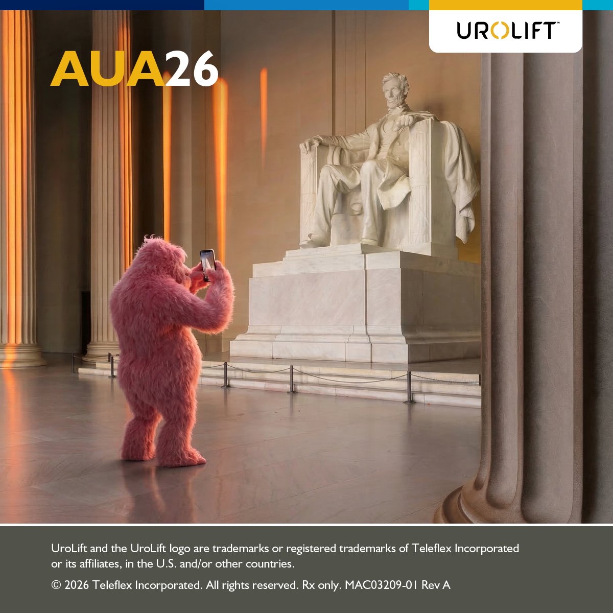 UroLift's tweet photo. The prostate monster is coming to #AUA26! 

Stop by Booth #2403 to learn about our award-winning DTC campaign. 

30 days until #AUA26 https://t.co/bP8gRQRBYU