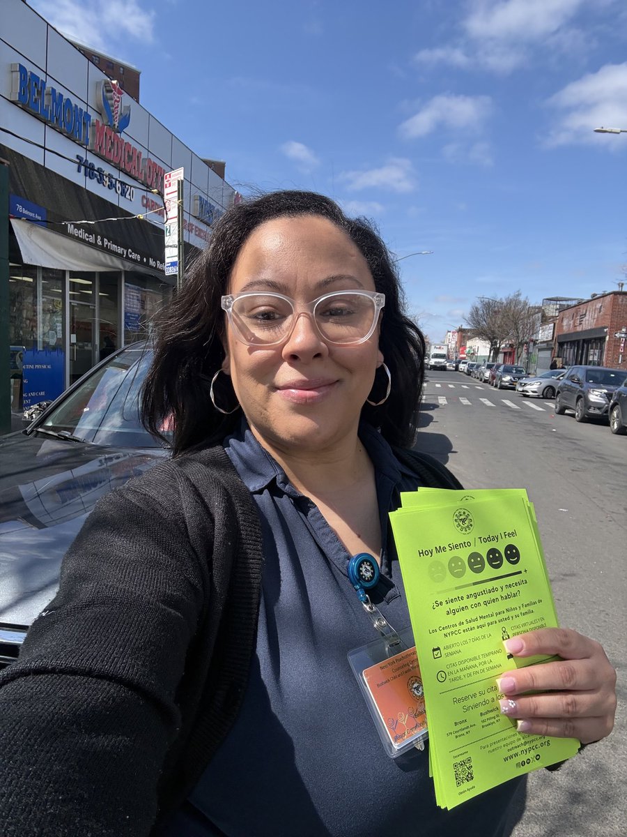 Selina was out in Brownsville, Brooklyn, visiting local medical offices to share our immediate openings and connecting with community members to spread mental health awareness.

#MentalHealthAwareness #CommunityOutreach #BrooklynCommunity