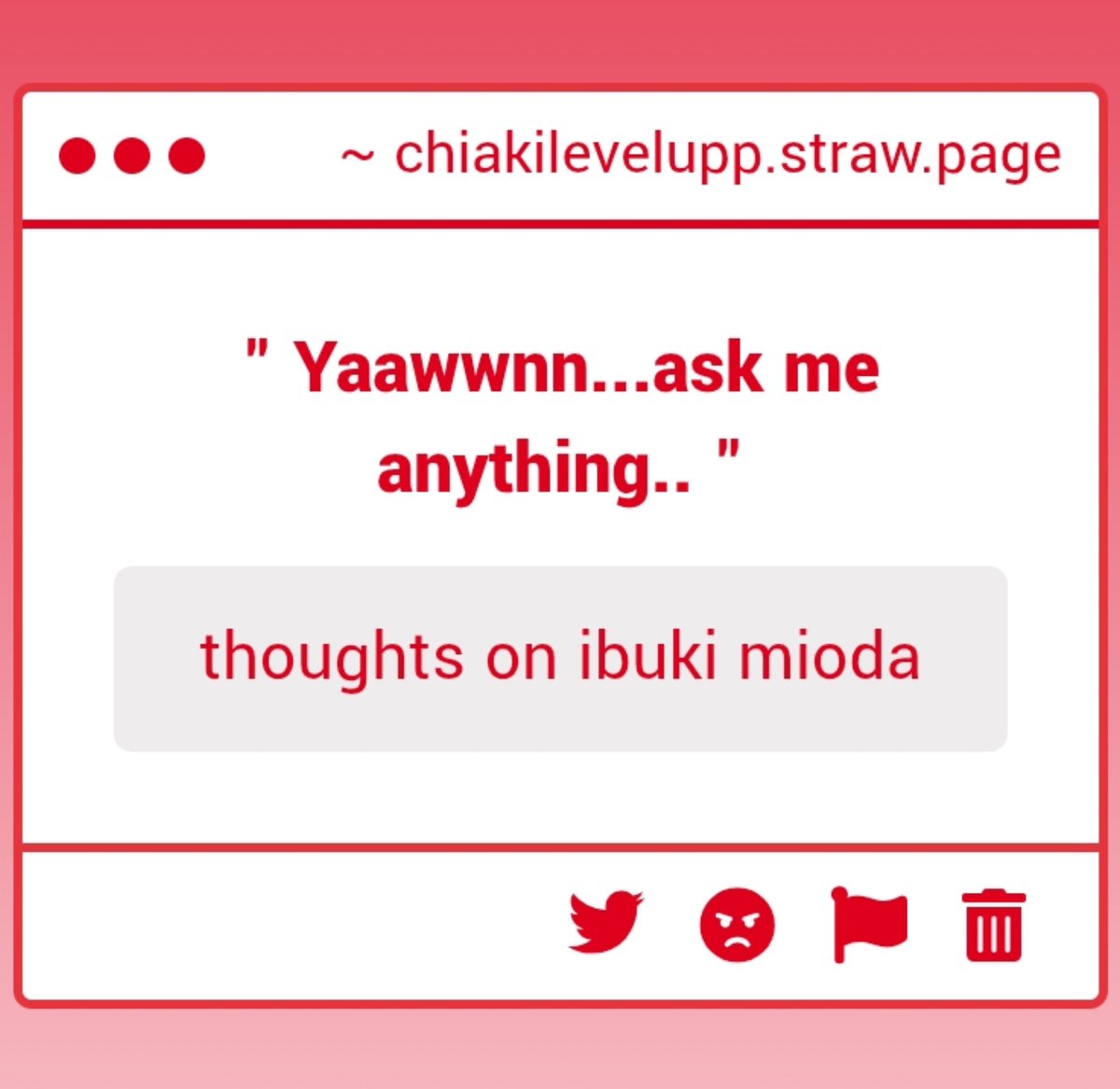 ᴄʜɪᴀᴋɪ ɴᴀɴᴀᴍɪ 🎮🍥 tweet media