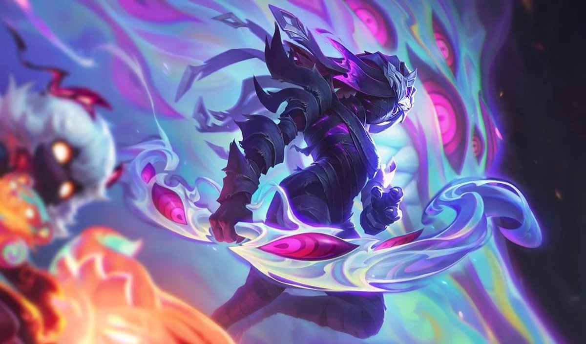 LebepeRuff's tweet photo. The new kindred skin is gorgeous https://t.co/ETnvq2Pz3n