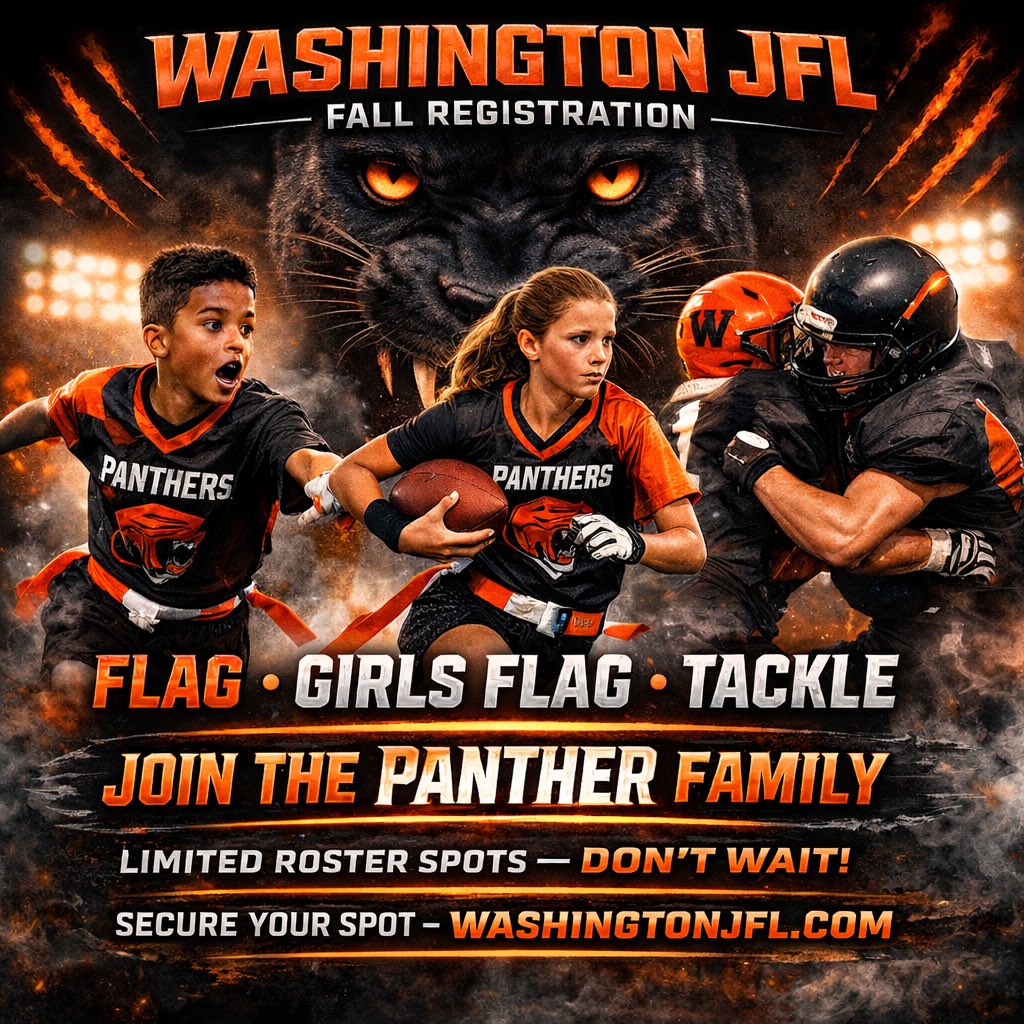 Washington Panthers JFL tweet media