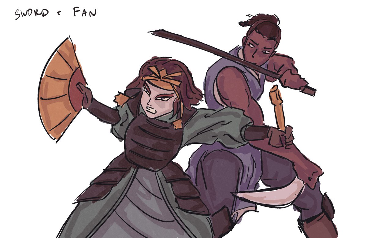 purplefrogggg's tweet photo. suki &amp; sokka atla doodle https://t.co/h1ePLhZBbf