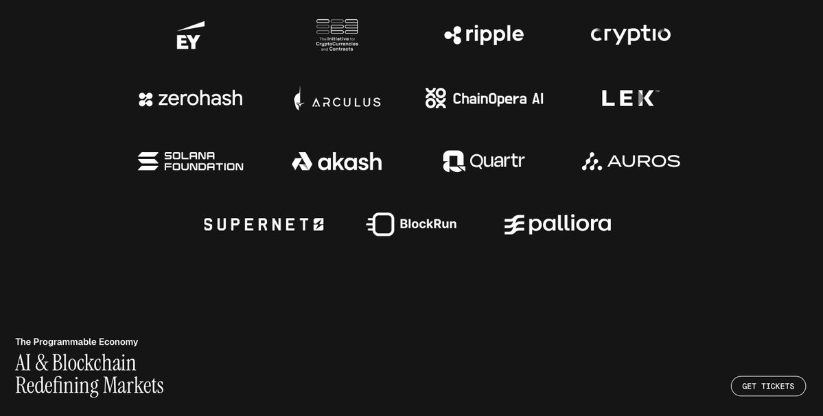 <a href="/ChainOpera_AI/">ChainOpera AI</a> will be at the 2026 AI &amp; Blockchain conference (aiblockchaincornelltech.org) next week in NYC, where our founders will discuss how we are redifinig markets AND human participation in them via agentic AI.