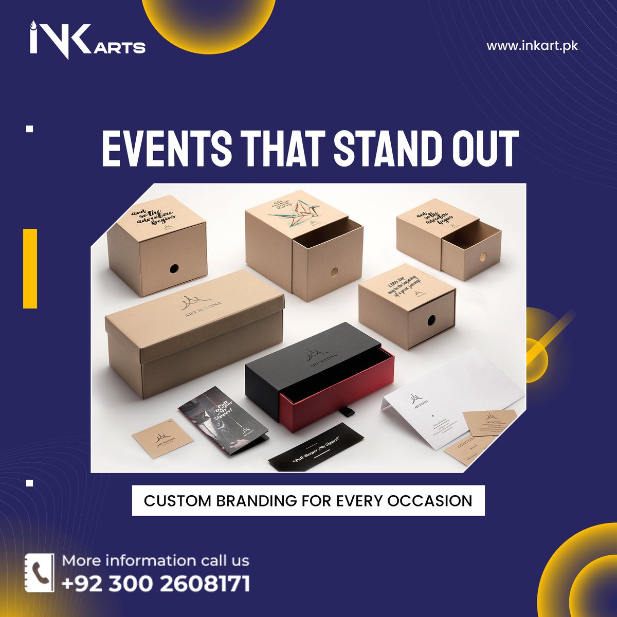 inkarts__'s tweet image. From trade shows to launches, Ink Arts provides complete event branding solutions. Our designs ensure your brand remains the center of attention throughout the entire event experience. 

#InkArtsUSA #EventBranding #CustomDisplays #TradeShowDesign #BrandPresence #MarketingEvents
