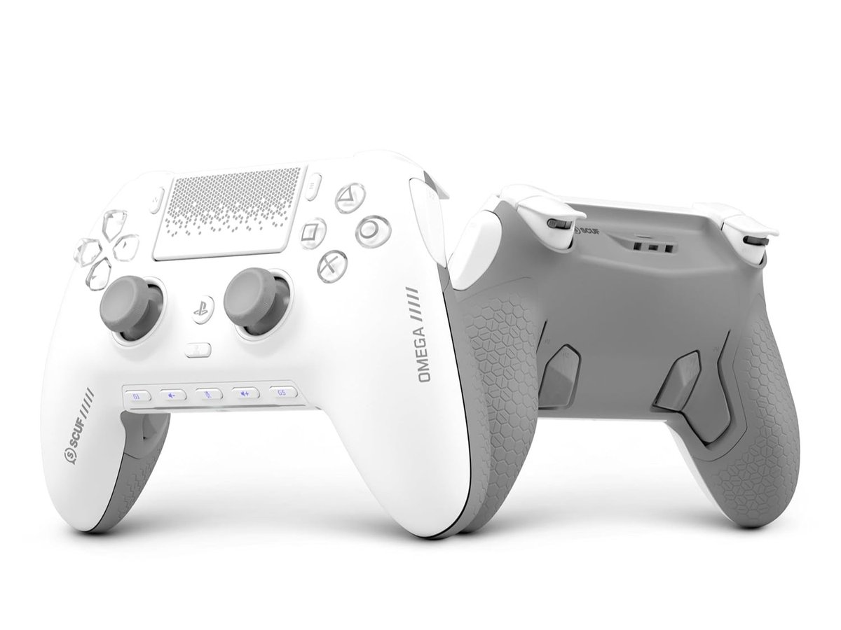 IGNDeals's tweet image. New officially-licensed SCUF OMEGA PS5 controllers are up for preorder at Amazon for $219.99, coming out May 12. Available in 3 different colors. #ad

White: zdcs.link/zJ8RYq
Black and Light Grey: zdcs.link/98ADy2