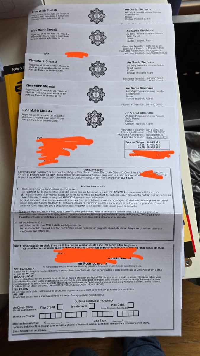 420AuditsEire's tweet image. Allegedly fines are being issued to protesters? #fuelprotest 
If true this government has sunk to a new low in its fight against the working people of Ireland .