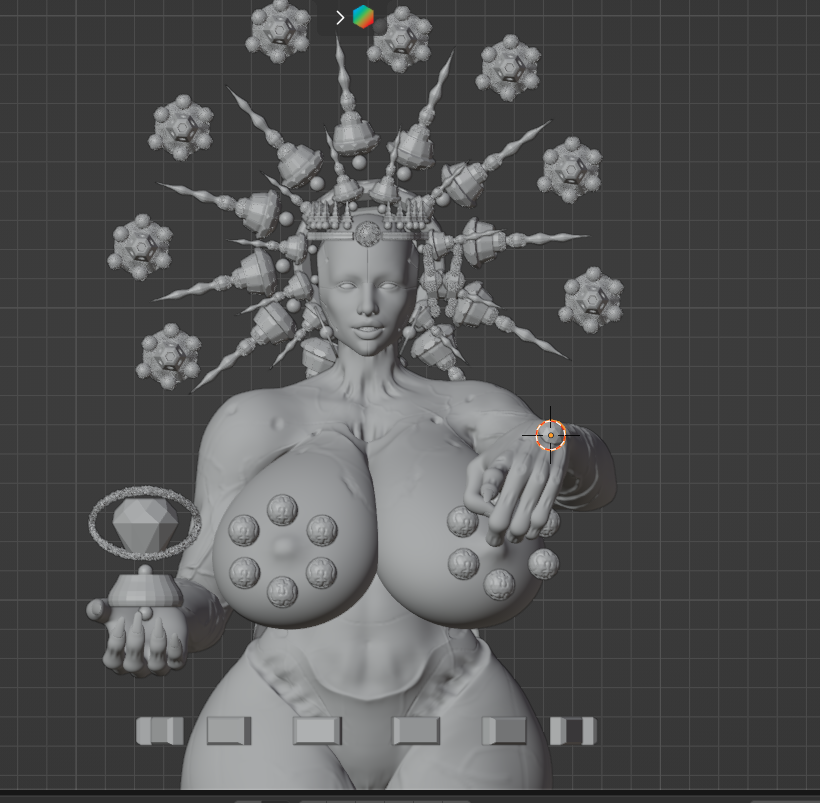 EclipseAtel3d's tweet photo. she wasn't supposed to look back at me. 
🔞wip #b3d #Blender3D #NSFW3D #ocartist #scifi https://t.co/YNcQwxC61G