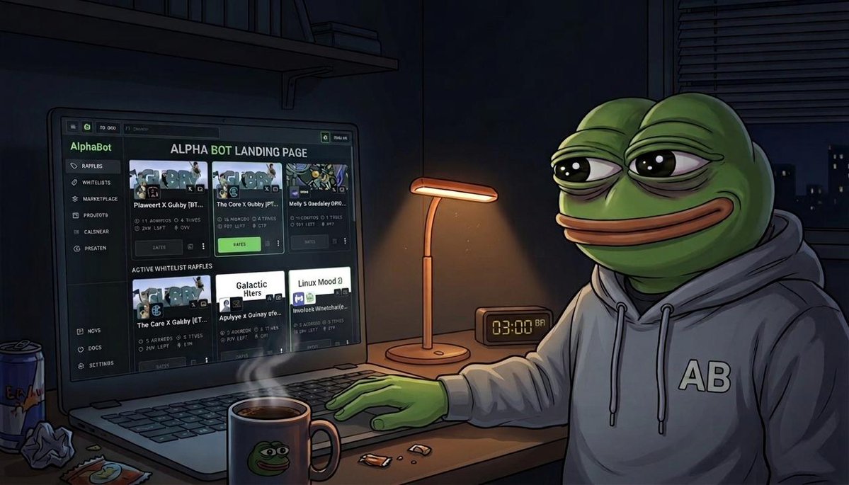 Alphabot tweet media