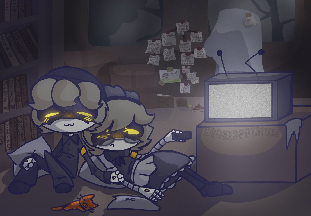 cookedpotato13's tweet image. Manor #Envy

! Movie night !

#murderdrones #TV