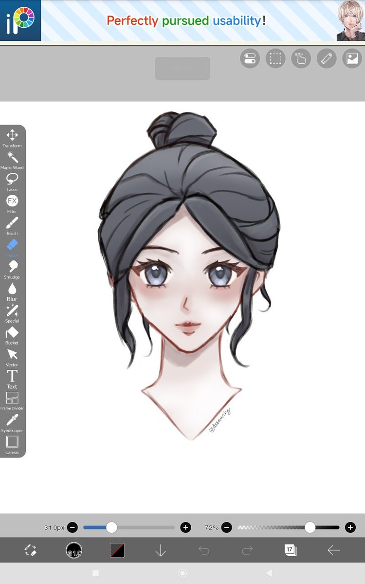 My first ever digital art 🥹🥹🥹
Masi kudu banyak belajar but I'm so proud of myself!