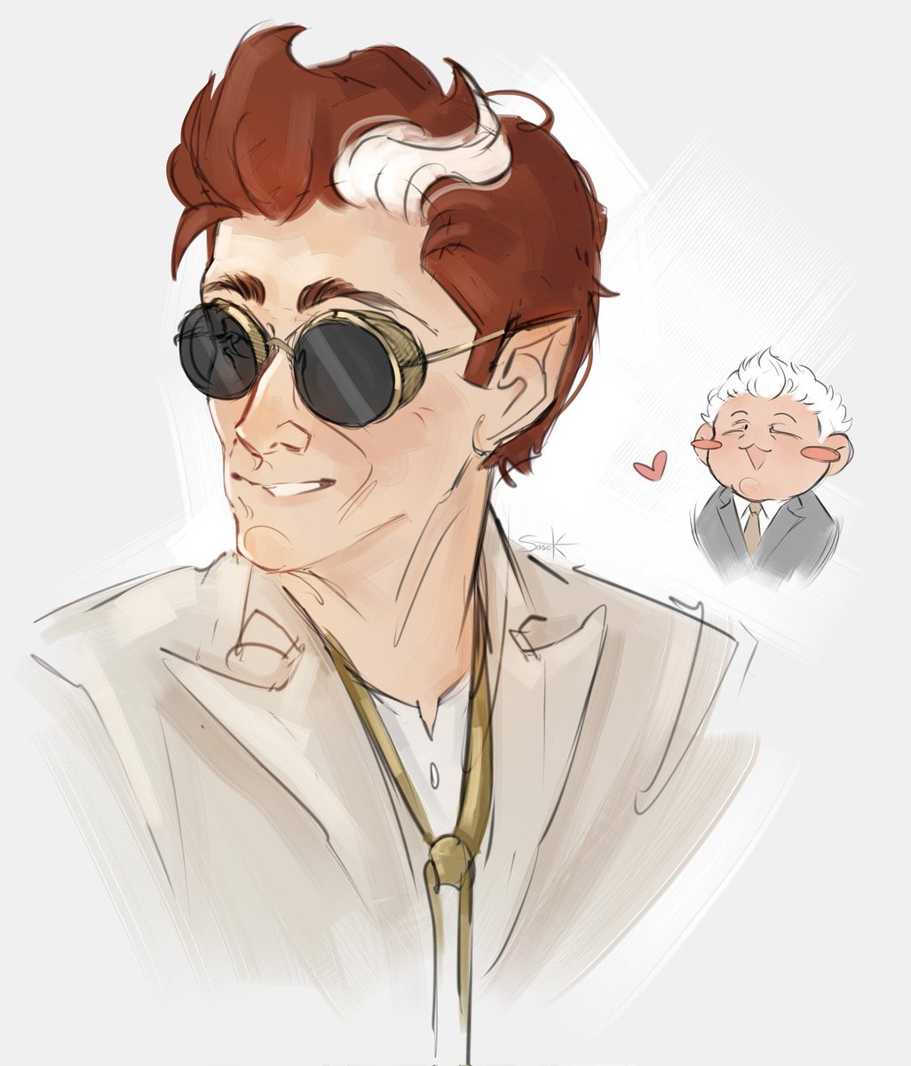 Literally omg...

~Posting Aziracrow every day until Gomens3 comes out and I explode #3

#GoodOmens3 #Crowley #GoodOmensFanArt