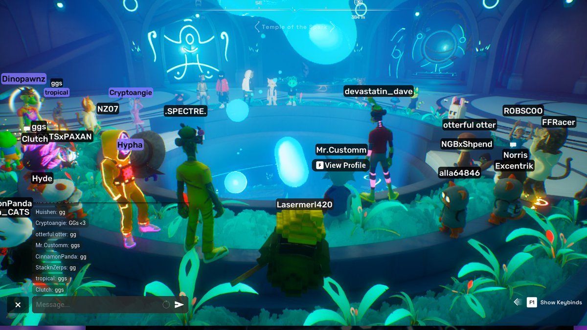 Lasermerl's tweet image. What an epic event #GameTime 27 was, played some classic games (Bulldog, Simon says and infection chamber) in association with @OthersideMeta and @MarsCatsVoyage 

Lots of laughs, thanks for hosting @ClassicsCrypto @dinopawnz