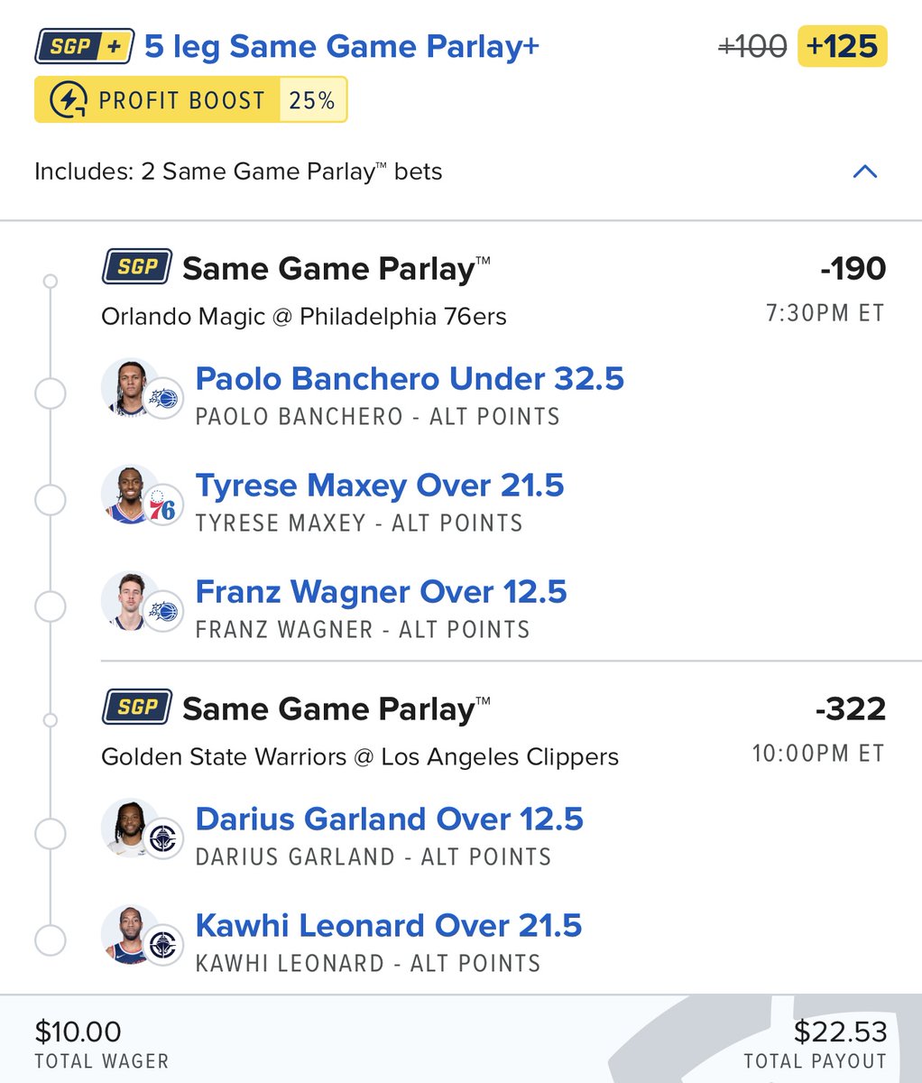 Calling Our Shot tweet media