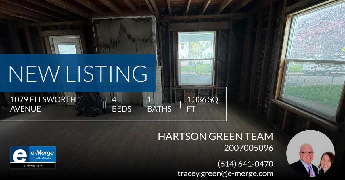 TeamHartson's tweet photo. 📍 New Listing 📍 Take a look at this fantastic new property that just hit the market located at 1079 Ellsworth Avenue in Columbus. Reach out here or at (614) 641-0470 for more information!

Listed by DaRon Irby https://t.co/ZmgS4tz50o https://t.co/K3h8Iqg3Rs