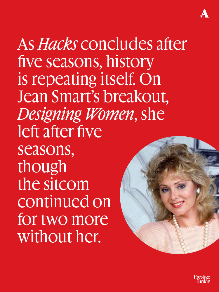TheAnkler's tweet image. In a charming and emotional interview, Jean Smart and @Kateyrich get into the end of #Hacks, and Smart also shares incredible stories from her earliest days in TV.

Listen to the whole thing and hear Smart's "perfect Southern accent" - mrf.lu/vHtr