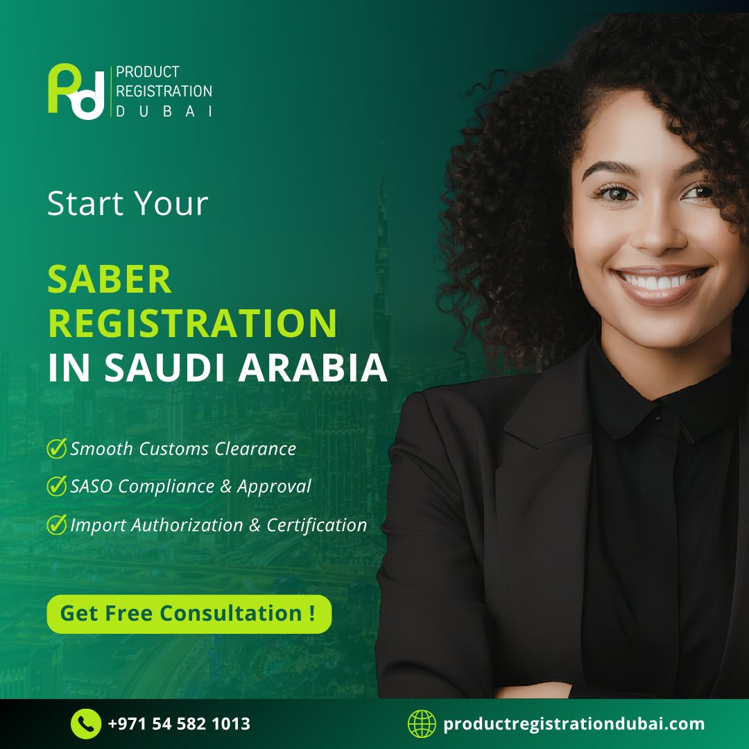 productregdubai's tweet image. SABER Registration in Saudi Arabia 🇸🇦

Products must be certified under SASO before import.

PRD ensures smooth and compliant SABER registration.

🔗 productregistrationdubai.com/saber-registra…

#SABER #SaudiBusiness #ProductRegistration
